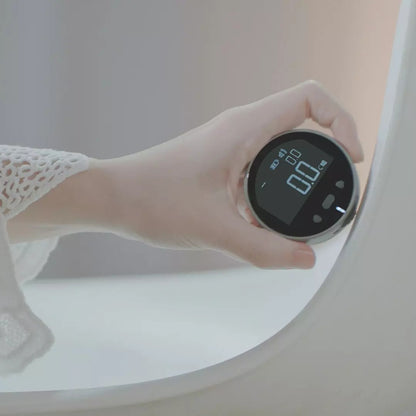 Precision Digital Rolling Tape Measure - HD LCD Electronic Ruler for All Surfaces - USB-C Rechargeable