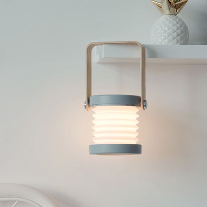 Luz nocturna LED plegable táctil regulable: linterna portátil recargable por USB