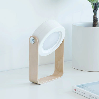 Luz nocturna LED plegable táctil regulable: linterna portátil recargable por USB