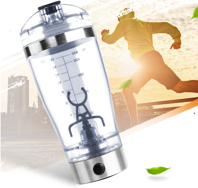 Electric Shaker Bottle – 600ml Portable Automatic Mixer (USB-C & Battery Models)