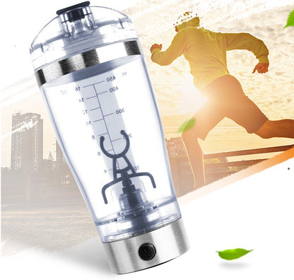 Electric Shaker Bottle – 600ml Portable Automatic Mixer (USB-C & Battery Models)