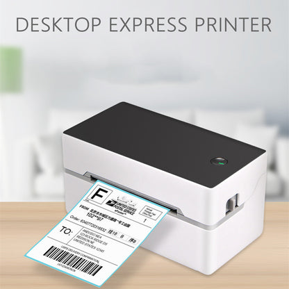 High-Speed 4" Thermal Shipping Label Printer: 150mm/s Desktop Label Maker with Bluetooth & USB Interface, 203 DPI, Compatible with Windows, Mac, and Mobile Devices