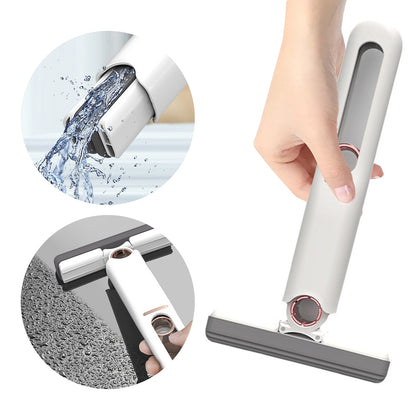 Mini trapeadores, esponja para limpieza de pisos, trapeador exprimidor, herramientas de limpieza para el hogar, limpiador portátil para el hogar, el automóvil, limpiador de pantallas de vidrio, trapeador de escritorio