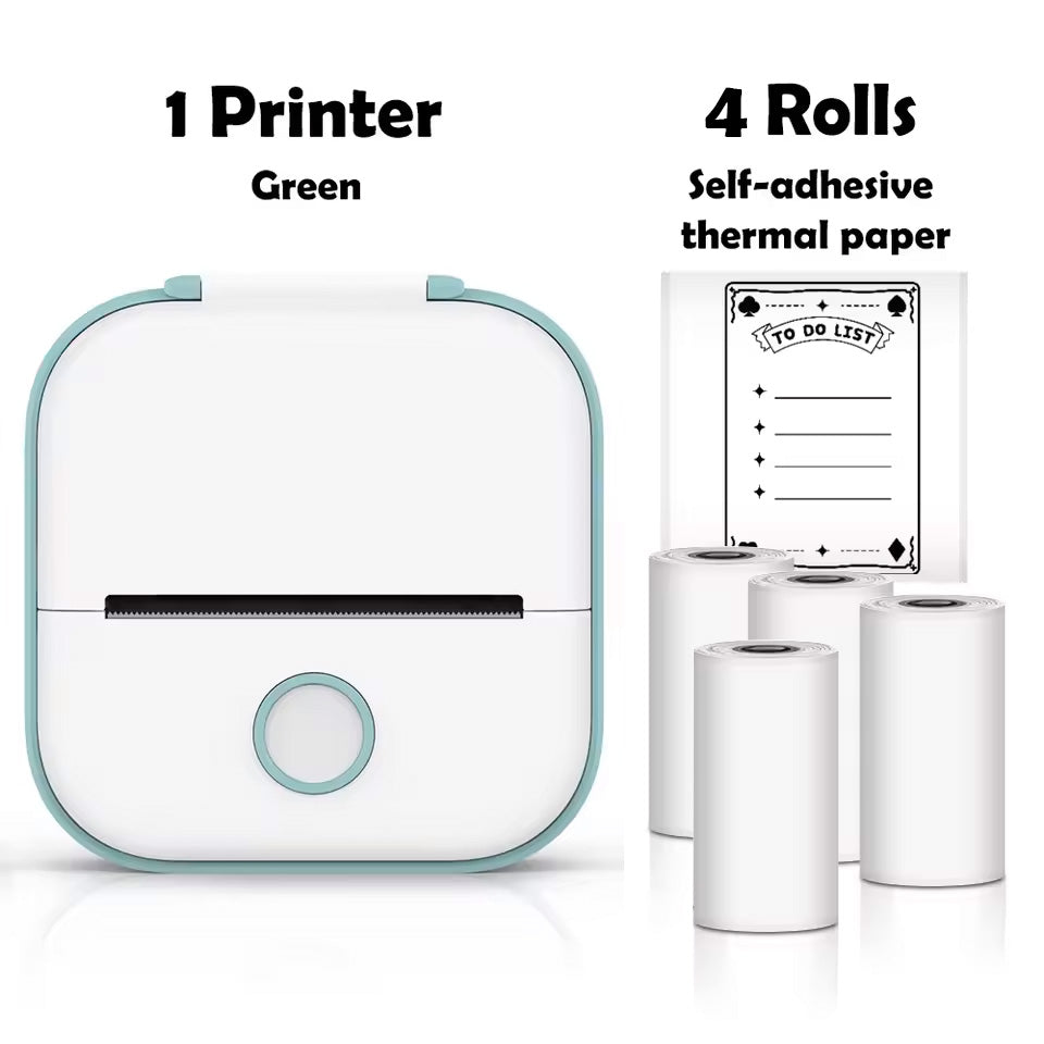 Phomemo T02 Portable Thermal Printer Green