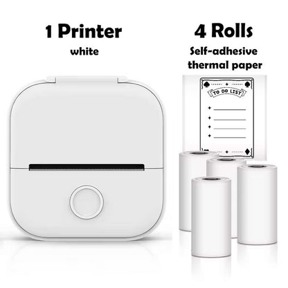 Phomemo T02 Portable Thermal Printer White