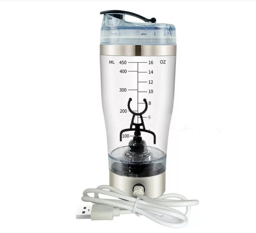 Electric Shaker Bottle – 600ml Portable Automatic Mixer (USB-C & Battery Models)