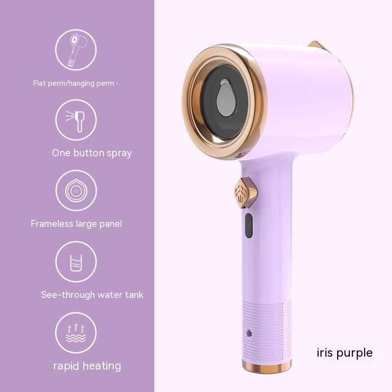 2-in-1 Portable Mini Steam Iron: Professional Travel Garment Steamer & Dry Iron for Clothes, 180° Rotatable Handle, 30s Fast Heat-Up
